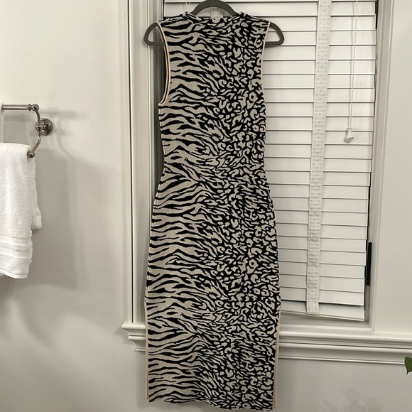 Proenza Schouler White Label animal print sleeveless dress - Picture 4 of 7